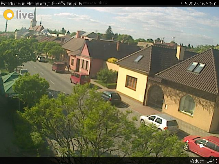 Město Bystřice pod Hostýnem - Bystřice pod Hostýnem, ulice Čs. brigády - 9.5.2025 v 16:30 Město Bystřice pod Hostýnem - Bystřice pod Hostýnem, ulice Čs. brigády - 9.5.2025 v 16:30
