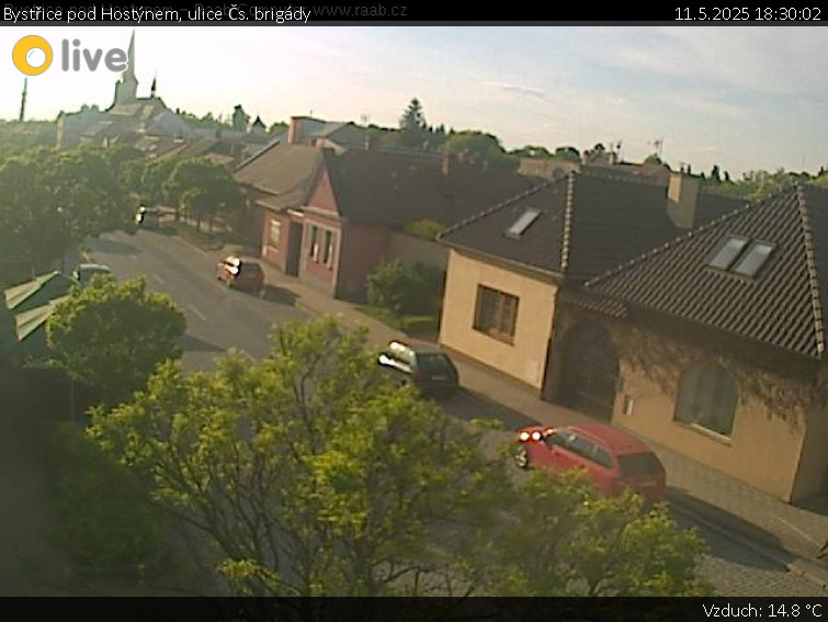 Město Bystřice pod Hostýnem - Bystřice pod Hostýnem, ulice Čs. brigády - 11.5.2025 v 18:30 Město Bystřice pod Hostýnem - Bystřice pod Hostýnem, ulice Čs. brigády - 11.5.2025 v 18:30
