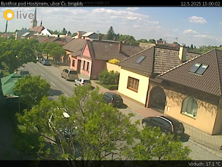 Město Bystřice pod Hostýnem - Bystřice pod Hostýnem, ulice Čs. brigády - 12.5.2025 v 15:00 Město Bystřice pod Hostýnem - Bystřice pod Hostýnem, ulice Čs. brigády - 12.5.2025 v 15:00