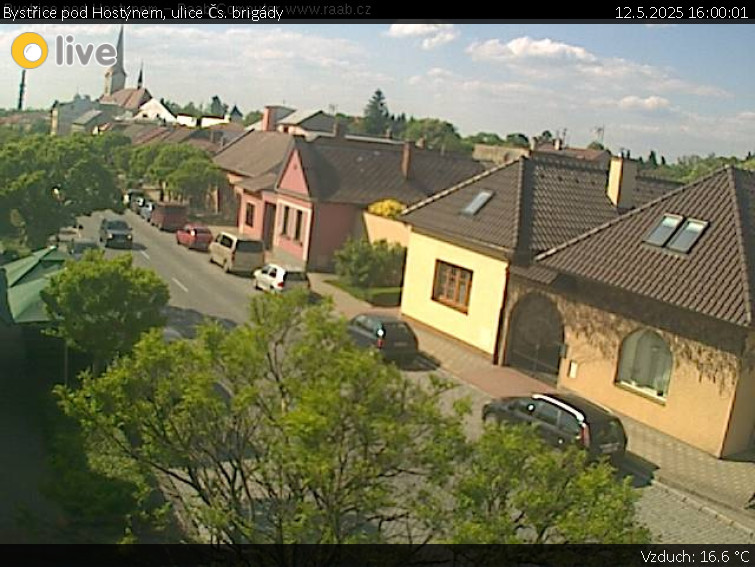 Město Bystřice pod Hostýnem - Bystřice pod Hostýnem, ulice Čs. brigády - 12.5.2025 v 16:00 Město Bystřice pod Hostýnem - Bystřice pod Hostýnem, ulice Čs. brigády - 12.5.2025 v 16:00