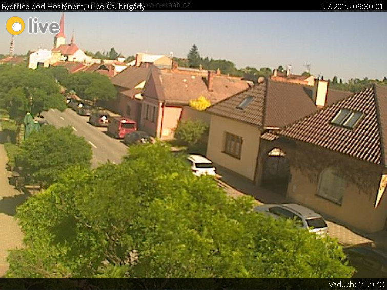Město Bystřice pod Hostýnem - Bystřice pod Hostýnem, ulice Čs. brigády - 1.7.2025 v 09:30 Město Bystřice pod Hostýnem - Bystřice pod Hostýnem, ulice Čs. brigády - 1.7.2025 v 09:30