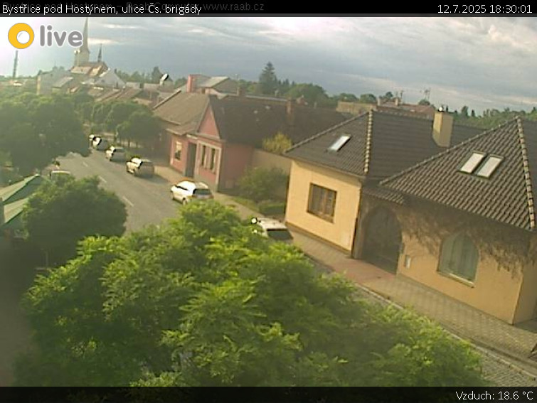Město Bystřice pod Hostýnem - Bystřice pod Hostýnem, ulice Čs. brigády - 12.7.2025 v 18:30 Město Bystřice pod Hostýnem - Bystřice pod Hostýnem, ulice Čs. brigády - 12.7.2025 v 18:30