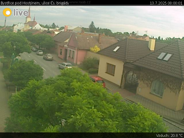 Město Bystřice pod Hostýnem - Bystřice pod Hostýnem, ulice Čs. brigády - 13.7.2025 v 08:00 Město Bystřice pod Hostýnem - Bystřice pod Hostýnem, ulice Čs. brigády - 13.7.2025 v 08:00
