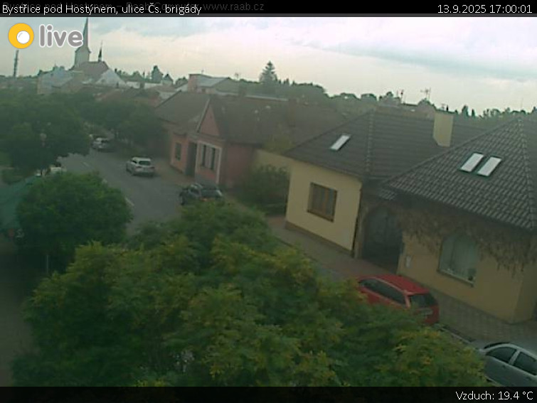 Město Bystřice pod Hostýnem - Bystřice pod Hostýnem, ulice Čs. brigády - 13.9.2025 v 17:00 Město Bystřice pod Hostýnem - Bystřice pod Hostýnem, ulice Čs. brigády - 13.9.2025 v 17:00