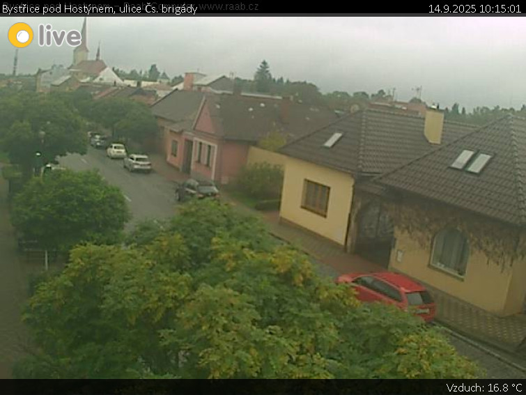 Město Bystřice pod Hostýnem - Bystřice pod Hostýnem, ulice Čs. brigády - 14.9.2025 v 10:15