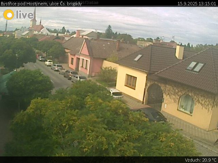Město Bystřice pod Hostýnem - Bystřice pod Hostýnem, ulice Čs. brigády - 15.9.2025 v 13:15 Město Bystřice pod Hostýnem - Bystřice pod Hostýnem, ulice Čs. brigády - 15.9.2025 v 13:15