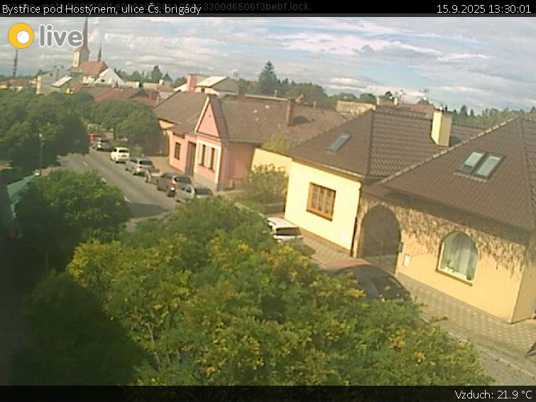Město Bystřice pod Hostýnem - Bystřice pod Hostýnem, ulice Čs. brigády - 15.9.2025 v 13:30