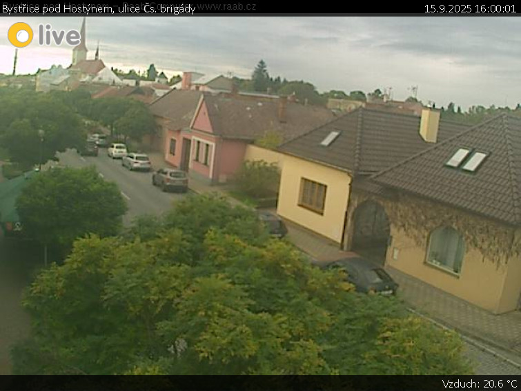 Město Bystřice pod Hostýnem - Bystřice pod Hostýnem, ulice Čs. brigády - 15.9.2025 v 16:00 Město Bystřice pod Hostýnem - Bystřice pod Hostýnem, ulice Čs. brigády - 15.9.2025 v 16:00