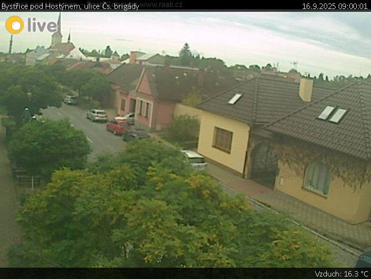 Město Bystřice pod Hostýnem - Bystřice pod Hostýnem, ulice Čs. brigády - 16.9.2025 v 09:00