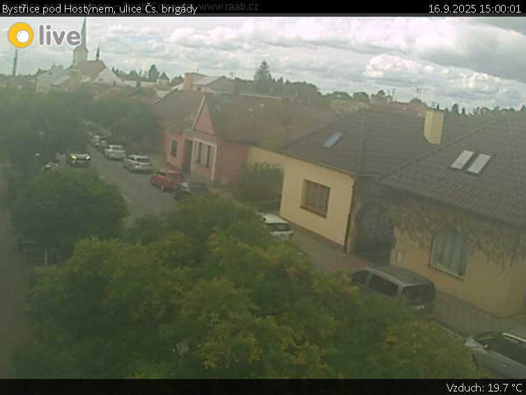 Město Bystřice pod Hostýnem - Bystřice pod Hostýnem, ulice Čs. brigády - 16.9.2025 v 15:00