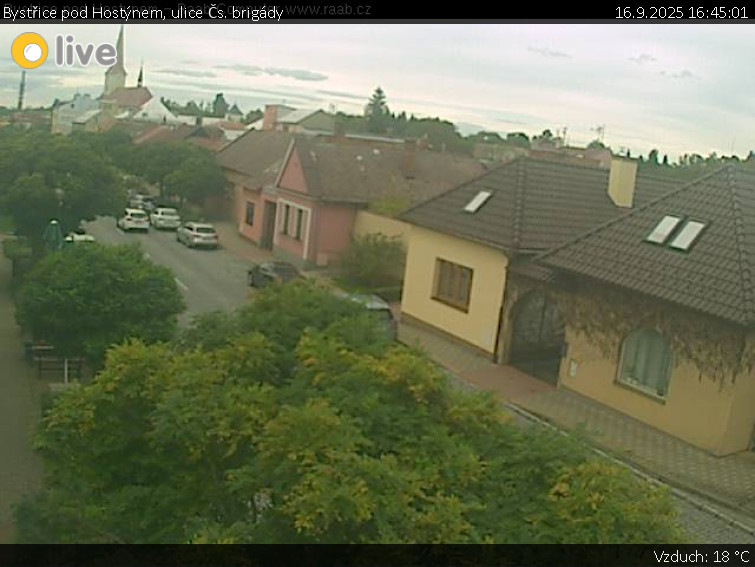 Město Bystřice pod Hostýnem - Bystřice pod Hostýnem, ulice Čs. brigády - 16.9.2025 v 16:45