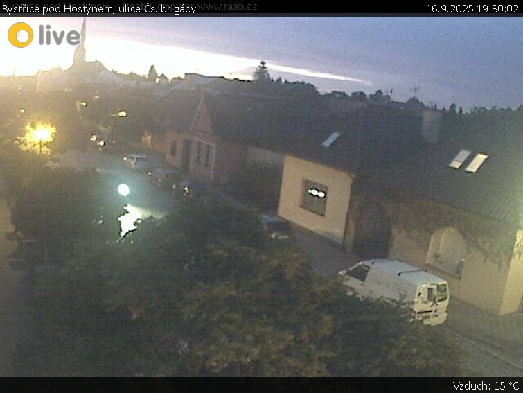 Město Bystřice pod Hostýnem - Bystřice pod Hostýnem, ulice Čs. brigády - 16.9.2025 v 19:30 Město Bystřice pod Hostýnem - Bystřice pod Hostýnem, ulice Čs. brigády - 16.9.2025 v 19:30