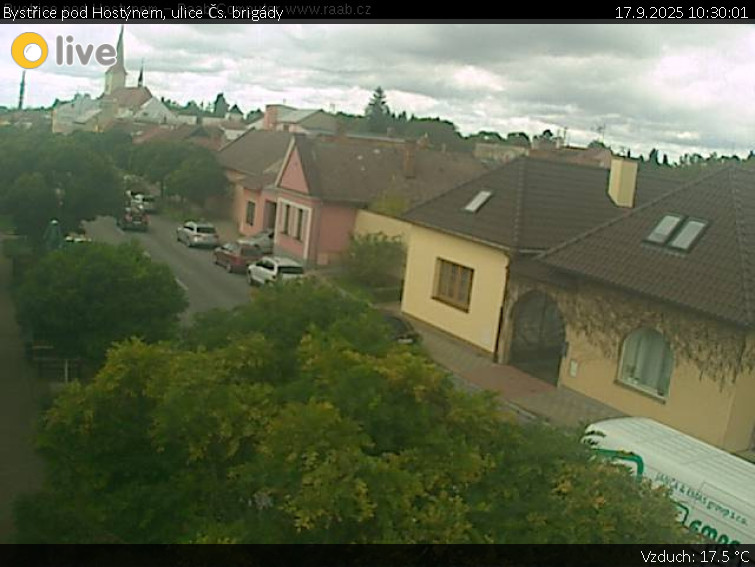 Město Bystřice pod Hostýnem - Bystřice pod Hostýnem, ulice Čs. brigády - 17.9.2025 v 10:30