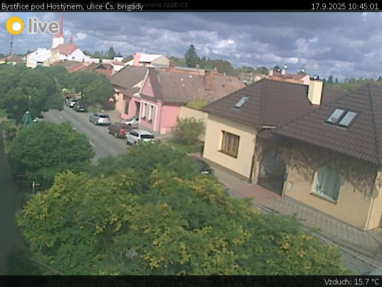 Město Bystřice pod Hostýnem - Bystřice pod Hostýnem, ulice Čs. brigády - 17.9.2025 v 10:45