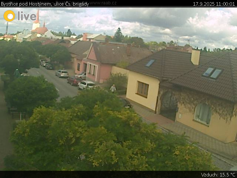 Město Bystřice pod Hostýnem - Bystřice pod Hostýnem, ulice Čs. brigády - 17.9.2025 v 11:00
