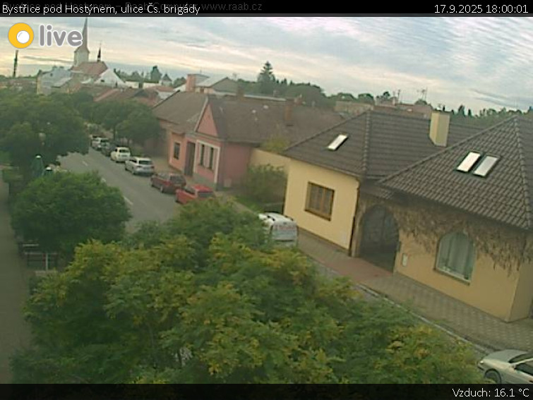 Město Bystřice pod Hostýnem - Bystřice pod Hostýnem, ulice Čs. brigády - 17.9.2025 v 18:00