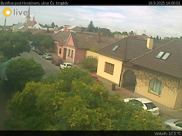 Město Bystřice pod Hostýnem - Bystřice pod Hostýnem, ulice Čs. brigády - 18.9.2025 v 14:00