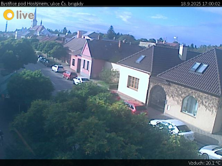 Město Bystřice pod Hostýnem - Bystřice pod Hostýnem, ulice Čs. brigády - 18.9.2025 v 17:00