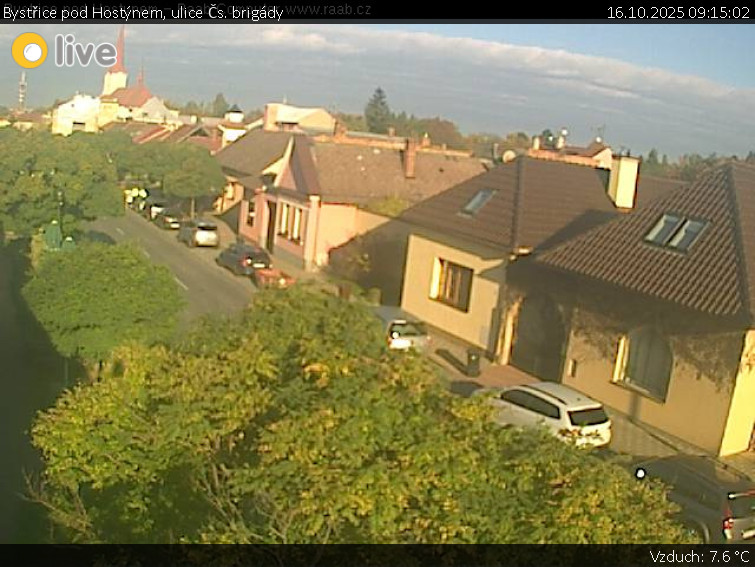 Město Bystřice pod Hostýnem - Bystřice pod Hostýnem, ulice Čs. brigády - 16.10.2025 v 09:15 Město Bystřice pod Hostýnem - Bystřice pod Hostýnem, ulice Čs. brigády - 16.10.2025 v 09:15