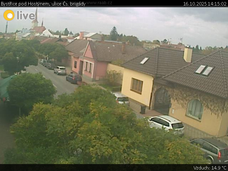 Město Bystřice pod Hostýnem - Bystřice pod Hostýnem, ulice Čs. brigády - 16.10.2025 v 14:15 Město Bystřice pod Hostýnem - Bystřice pod Hostýnem, ulice Čs. brigády - 16.10.2025 v 14:15