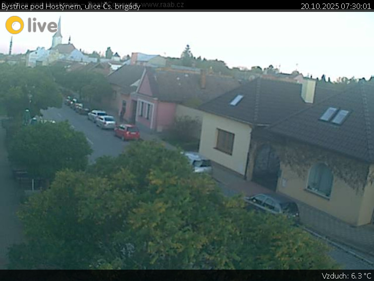 Město Bystřice pod Hostýnem - Bystřice pod Hostýnem, ulice Čs. brigády - 20.10.2025 v 07:30 Město Bystřice pod Hostýnem - Bystřice pod Hostýnem, ulice Čs. brigády - 20.10.2025 v 07:30