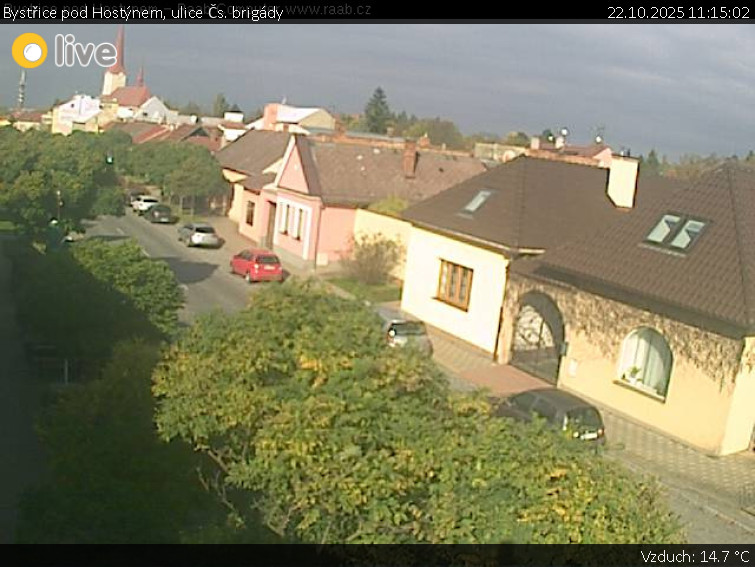 Město Bystřice pod Hostýnem - Bystřice pod Hostýnem, ulice Čs. brigády - 22.10.2025 v 11:15 Město Bystřice pod Hostýnem - Bystřice pod Hostýnem, ulice Čs. brigády - 22.10.2025 v 11:15