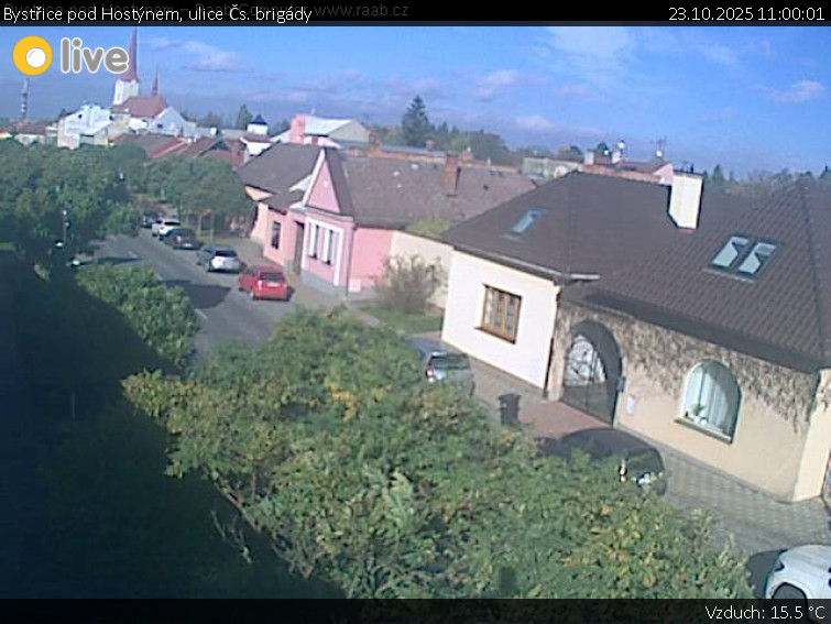 Město Bystřice pod Hostýnem - Bystřice pod Hostýnem, ulice Čs. brigády - 23.10.2025 v 11:00 Město Bystřice pod Hostýnem - Bystřice pod Hostýnem, ulice Čs. brigády - 23.10.2025 v 11:00