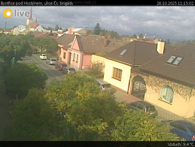 Město Bystřice pod Hostýnem - Bystřice pod Hostýnem, ulice Čs. brigády - 28.10.2025 v 11:15
