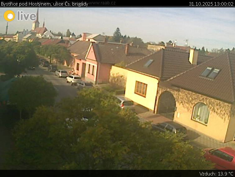 Město Bystřice pod Hostýnem - Bystřice pod Hostýnem, ulice Čs. brigády - 31.10.2025 v 13:00 Město Bystřice pod Hostýnem - Bystřice pod Hostýnem, ulice Čs. brigády - 31.10.2025 v 13:00