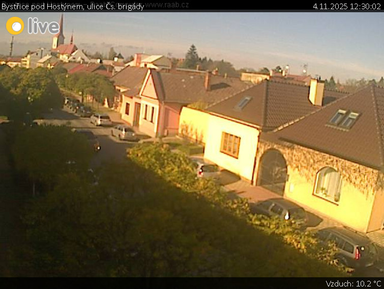 Město Bystřice pod Hostýnem - Bystřice pod Hostýnem, ulice Čs. brigády - 4.11.2025 v 12:30