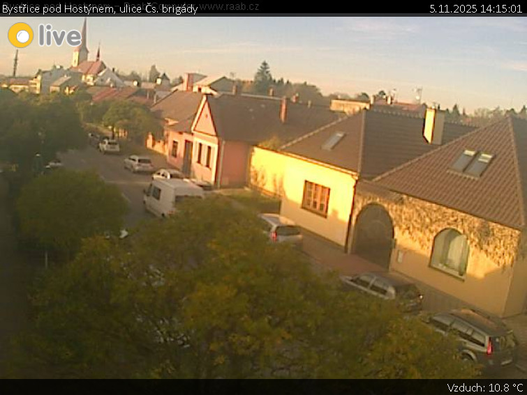Město Bystřice pod Hostýnem - Bystřice pod Hostýnem, ulice Čs. brigády - 5.11.2025 v 14:15