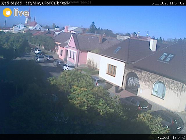 Město Bystřice pod Hostýnem - Bystřice pod Hostýnem, ulice Čs. brigády - 6.11.2025 v 11:30