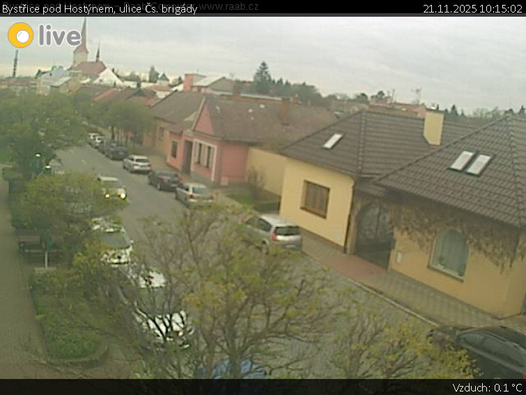 Město Bystřice pod Hostýnem - Bystřice pod Hostýnem, ulice Čs. brigády - 21.11.2025 v 10:15
