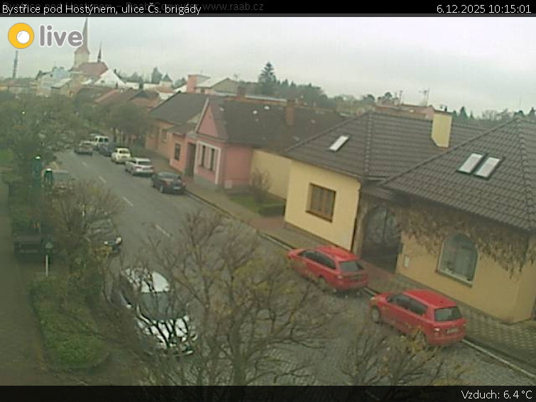 Město Bystřice pod Hostýnem - Bystřice pod Hostýnem, ulice Čs. brigády - 6.12.2025 v 10:15