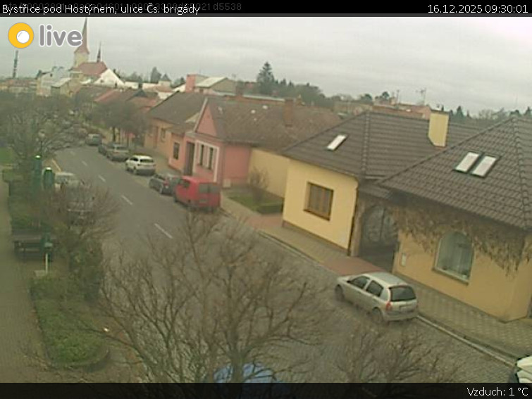 Město Bystřice pod Hostýnem - Bystřice pod Hostýnem, ulice Čs. brigády - 16.12.2025 v 09:30