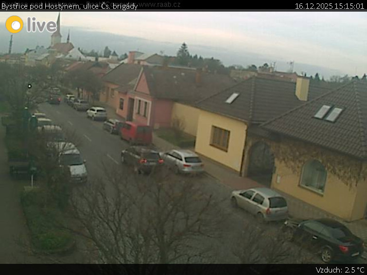 Město Bystřice pod Hostýnem - Bystřice pod Hostýnem, ulice Čs. brigády - 16.12.2025 v 15:15