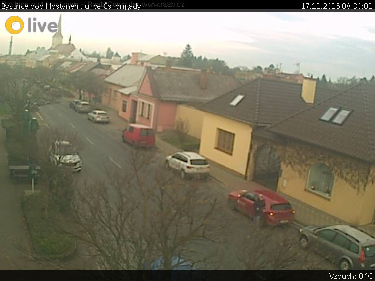 Město Bystřice pod Hostýnem - Bystřice pod Hostýnem, ulice Čs. brigády - 17.12.2025 v 08:30