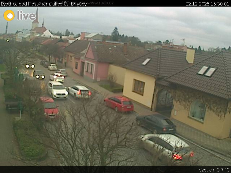 Město Bystřice pod Hostýnem - Bystřice pod Hostýnem, ulice Čs. brigády - 22.12.2025 v 15:30