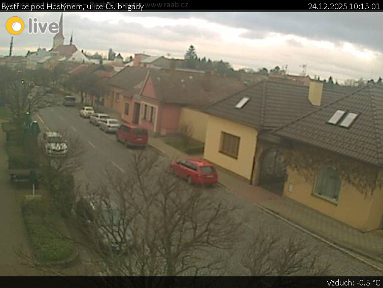 Město Bystřice pod Hostýnem - Bystřice pod Hostýnem, ulice Čs. brigády - 24.12.2025 v 10:15