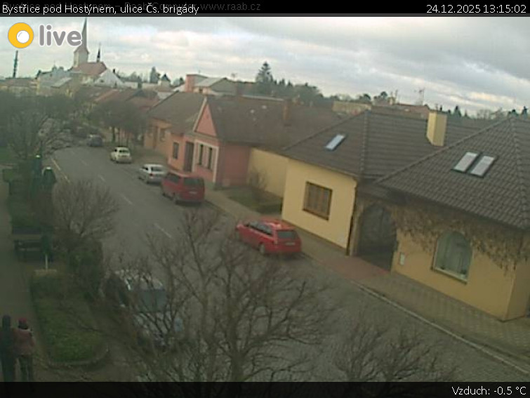 Město Bystřice pod Hostýnem - Bystřice pod Hostýnem, ulice Čs. brigády - 24.12.2025 v 13:15