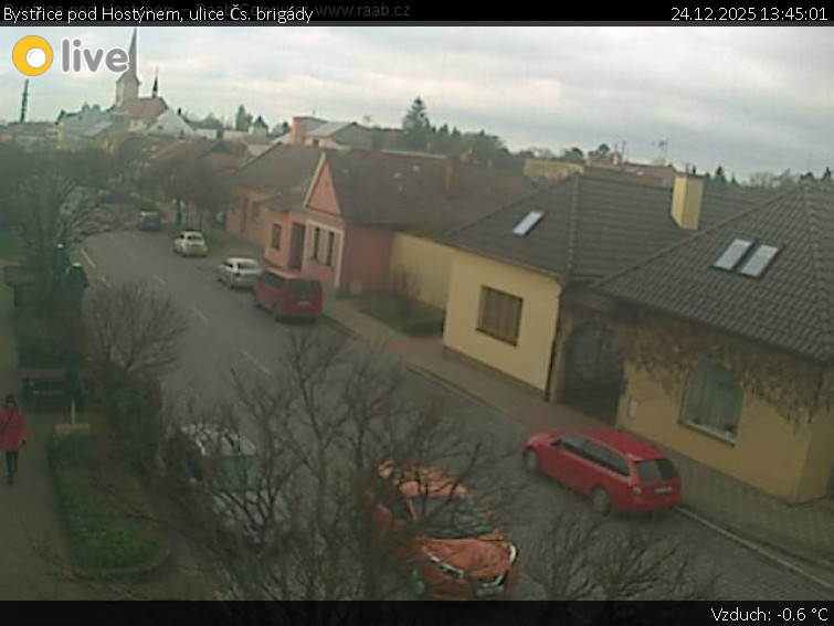 Město Bystřice pod Hostýnem - Bystřice pod Hostýnem, ulice Čs. brigády - 24.12.2025 v 13:45