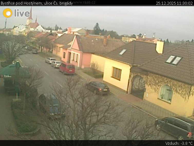 Město Bystřice pod Hostýnem - Bystřice pod Hostýnem, ulice Čs. brigády - 25.12.2025 v 11:30