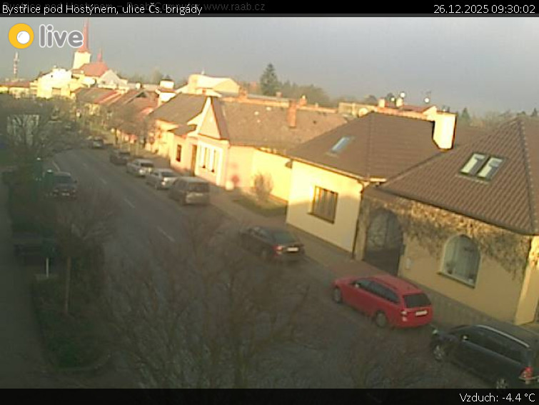 Město Bystřice pod Hostýnem - Bystřice pod Hostýnem, ulice Čs. brigády - 26.12.2025 v 09:30