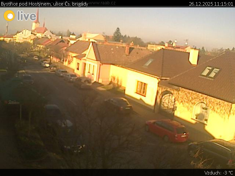 Město Bystřice pod Hostýnem - Bystřice pod Hostýnem, ulice Čs. brigády - 26.12.2025 v 11:15