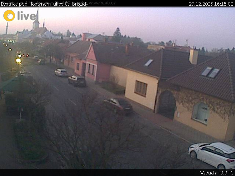 Město Bystřice pod Hostýnem - Bystřice pod Hostýnem, ulice Čs. brigády - 27.12.2025 v 16:15