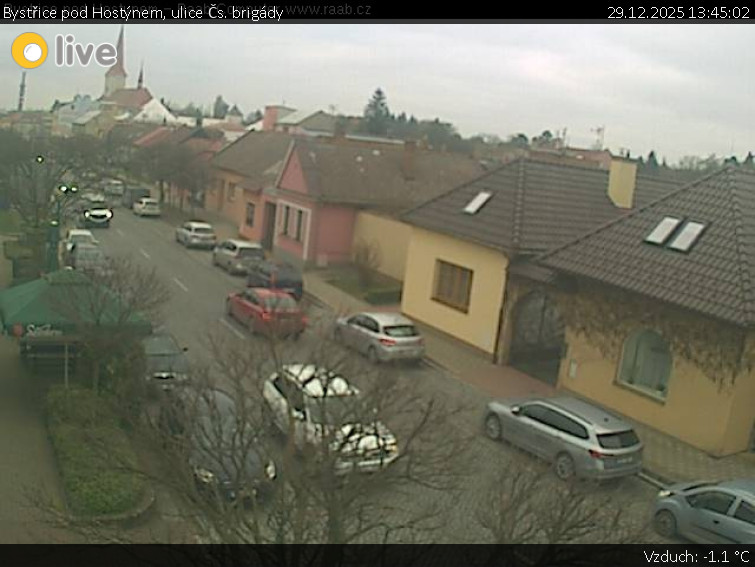 Město Bystřice pod Hostýnem - Bystřice pod Hostýnem, ulice Čs. brigády - 29.12.2025 v 13:45