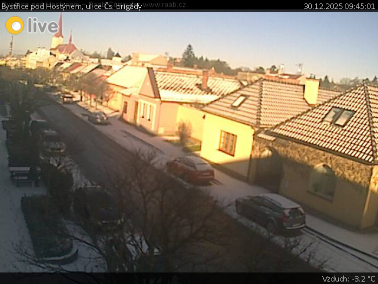 Město Bystřice pod Hostýnem - Bystřice pod Hostýnem, ulice Čs. brigády - 30.12.2025 v 09:45