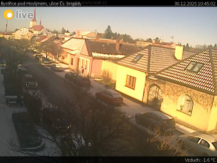 Město Bystřice pod Hostýnem - Bystřice pod Hostýnem, ulice Čs. brigády - 30.12.2025 v 10:45