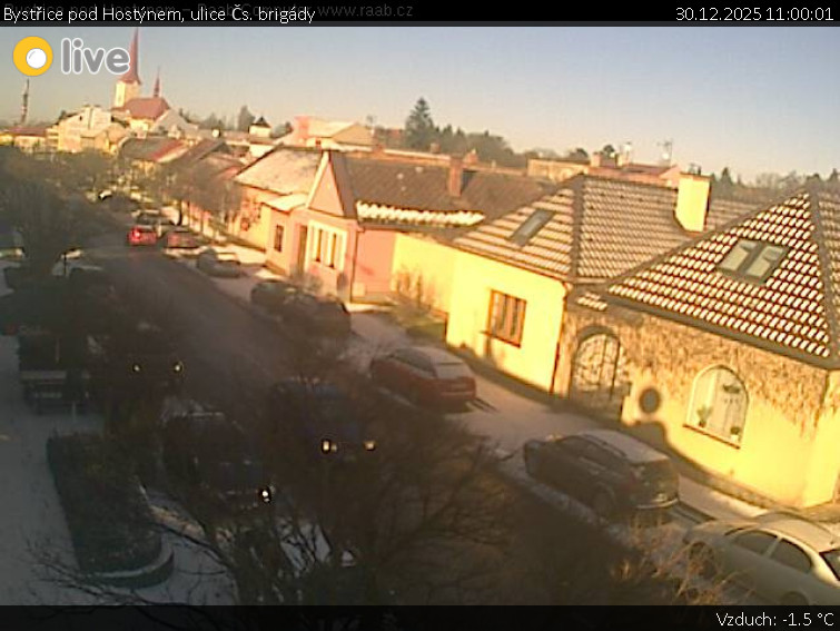 Město Bystřice pod Hostýnem - Bystřice pod Hostýnem, ulice Čs. brigády - 30.12.2025 v 11:00