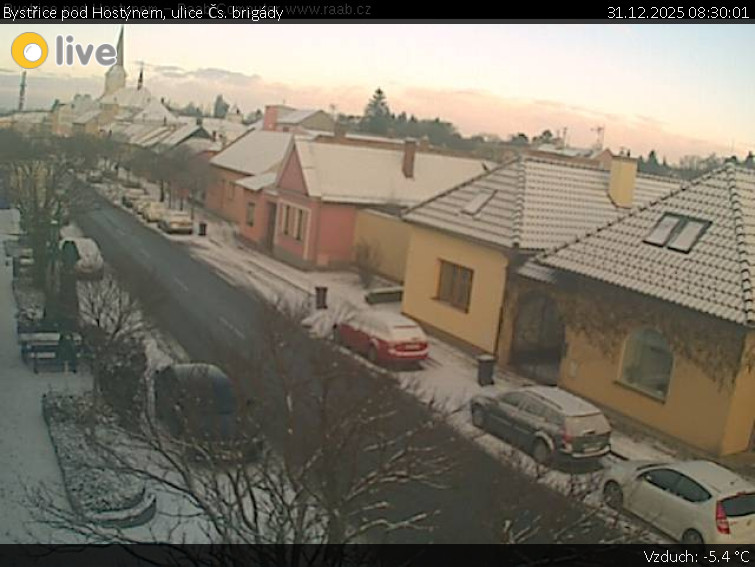 Město Bystřice pod Hostýnem - Bystřice pod Hostýnem, ulice Čs. brigády - 31.12.2025 v 08:30